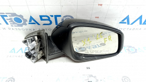 Дзеркало бічне праве у зборі BMW X1 F48 16-22 чорне, 5 пінів, поворотник