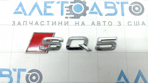 Эмблема надпись S Q5 двери багажника Audi Q5 80A 18-24