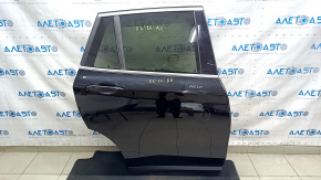 Двері в зборі задня права BMW X1 F48 16-22 чорний 668, прим'ятість, тичка