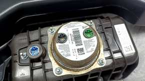 Торпедо передняя панель с AIRBAG BMW X1 F48 16-18 черная с бежевым Oyster, без проекции