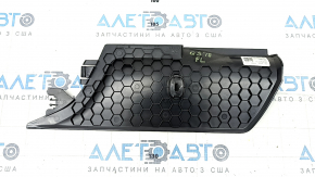 Накладка центральной консоли боковая левая Audi Q5 80A 18-25 черная, с заглушкой