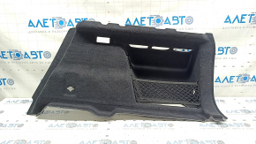 Обшивка арки права BMW X1 F48 16-22 чорна під кишеню, з накладкою під прикурювач та сіткою