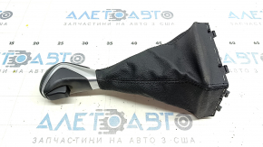 Ручка КПП BMW X1 F48 16-19 кожа черная, потерта, царапины