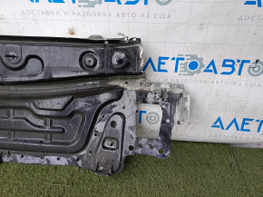 Задняя панель VW Passat b8 16-19 2 части, отсверлена, черная