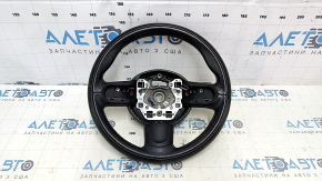 Руль голый Mini Cooper Countryman R60 10-16 кожа черная, без кнопок, царапины, под чистку