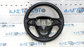 Кермо голе Jeep Cherokee KL 14-20 шкіра чорна, без підігріву, з нижньою накладкою, подряпини