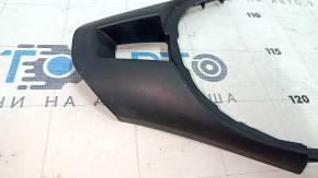 Накладка руля нижняя Mazda 3 14-16 BM черная, царапины