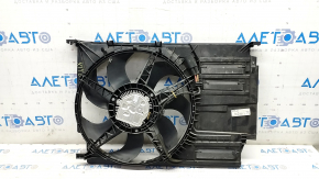Диффузор кожух радиатора в сборе BMW X1 F48 16-19 B46 850W, 20-22 RWD B46 850W, сломано крепление