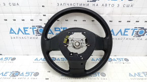 Руль голый Subaru Forester 14-16 SJ резина черная, с задней накладкой, царапины