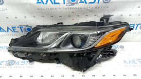 Фара передняя левая Toyota Camry v70 18-20 галоген + LED, контакт с водой