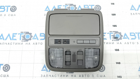 Плафон освітлення передній Honda Accord 13-17 сірий під люк, з homelink