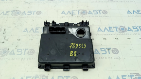 Карман центральной консоли VW Passat b8 16-19 USA черный, открытый