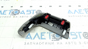 Накладка передней панели левая Toyota Camry v70 18-24 кожа серая