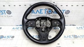 Руль голый Chrysler 200 15-17 кожа черный, затерт, царапины, тычки