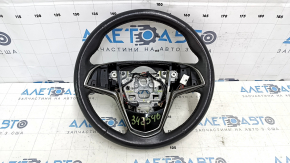 Кермо голе Cadillac ATS 13- шкіра чорна, без кнопок, надрив, подряпини, тички