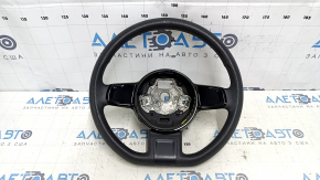 Кермо голе VW Beetle 12-19 гума чорна, з чорною накладкою без кнопок, прим'ятий