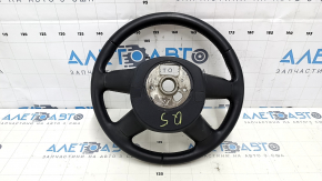 Руль голый Audi Q5 8R 09-13 кожа черный, без кнопок, царапины, тычка