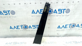 Накладка двери боковая задняя левая Honda Accord 13-17 черный глянец, клей