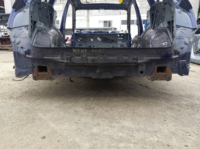 Задняя панель Audi Q5 80A 18-24 2 части, на кузове, синяя