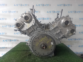 Двигун Audi Q5 80A 18-20 3.0T CWGD, 96к, пошкодження водою, клин, емульсія, на запчастини