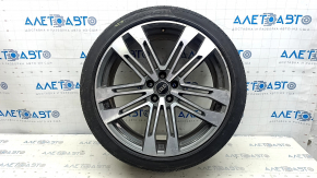 Комплект дисков с резиной R21 255/40 8,5J ET:34 Audi Q5 80A 18-24 стиль 42V, Pirelli P Zero, 4.5мм, бордюрка, шишка,