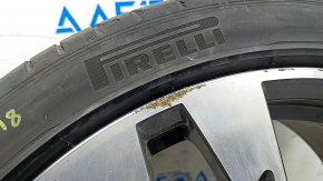 Комплект дисков с резиной R21 255/40 8,5J ET:34 Audi Q5 80A 18-24 стиль 42V, Pirelli P Zero, 4.5мм, бордюрка, шишка,