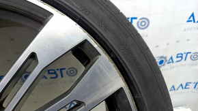 Комплект дисков с резиной R21 255/40 8,5J ET:34 Audi Q5 80A 18-24 стиль 42V, Pirelli P Zero, 4.5мм, бордюрка, шишка,