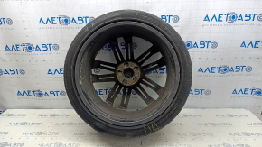 Комплект дисков с резиной R21 255/40 8,5J ET:34 Audi Q5 80A 18-24 стиль 42V, Pirelli P Zero, 4.5мм, бордюрка, шишка,