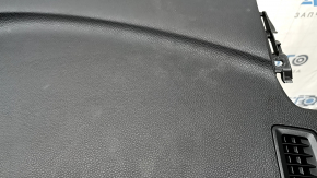 Торпедо передняя панель с AIRBAG Honda Accord 13-17 черная, под малую проекцию, с накладками, царапины, под химчистку, деформирована