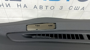 Торпедо передняя панель с AIRBAG Honda Accord 13-17 черная, под малую проекцию, с накладками, царапины, под химчистку, деформирована