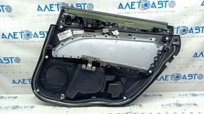 Экстерьер обшивки двери задней левой от Ford Fusion mk5 17-20 titanium, черная кожа