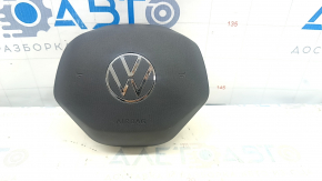 Подушка безопасности airbag в руль водительская VW Tiguan 22-24 черная