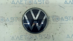 Емблема радіаторної решітки grill VW Tiguan 22-24 під радар, пісок