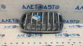 Решітка радіатора grill ніздря ліва BMW X5 F15 14-18 Pure Experience