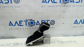 Ручка КПП VW Tiguan 18-24 тип 2, кожа черная, без накладки шифтера, царапины, тычка