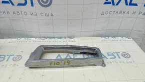 Накладка шифтера BMW 5 F10 11-16 мала, хром, тички, подряпина