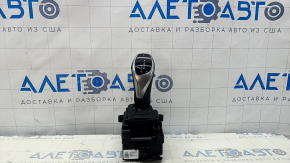 Шифтер КПП BMW 5 F10 11-16 M-pack подряпини на хромі, потерта шкіра