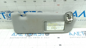 Козырек правый Toyota Prius 30 10-15 серый, без крючка, под химчистку