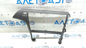 Накладка передньої панелі обрамлення монітора Toyota Prius 30 10-15 сіра