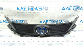Решетка радиатора grill с эмблемой Toyota Venza 21-24 под радар, песок