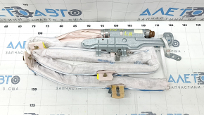 Подушка безпеки airbag бічна шторка ліва BMW 5 F10 11-16 іржавий піропатрон, надірвана