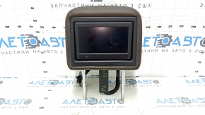 Крупный план потёртостей на коже подголовника для Infiniti JX35/QX60 13-20.