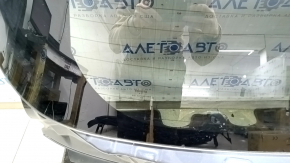 Дверь багажника голая со стеклом Toyota Venza 21-24 графит 1K9