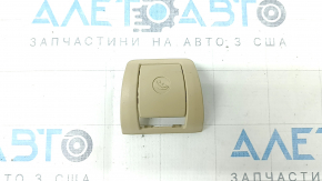 Накладка Isofix задня центральна ліва BMW 5 F10 11-16 бежева oyster