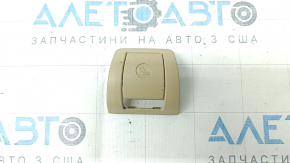 Накладка Isofix задня центральна права BMW 5 F10 11-16 бежева oyster