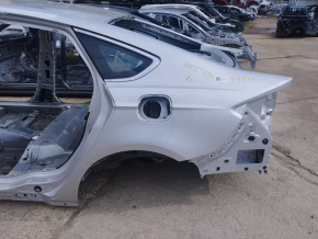 Четверть крыло задняя левая Ford Fusion mk5 13-20 на кузове, серебро, примята