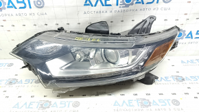 Фара передня ліва Mitsubishi Outlander 16-22, галоген, рест, з кріпленням