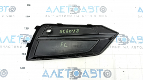 Решетка переднего бампера левая Volvo XC60 18-21 под парктроник, структура