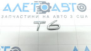 Емблема напис T6 двері багажника Volvo XC60 18-21