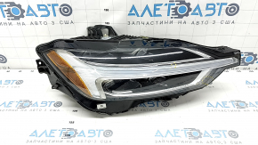 Фара передня права в зборі Volvo XC60 18-21 Full LED адаптив, code: JB0B з блоком, вм'ятина, тички, павутинка